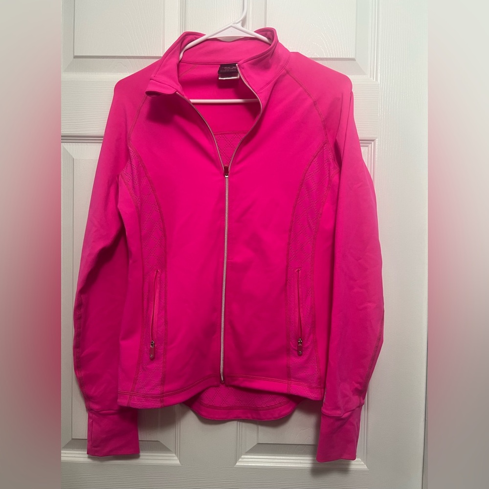 Michelle Bridges One Active Hot Pink Athletic Jacket Size 12 AUS/Size 8 USA